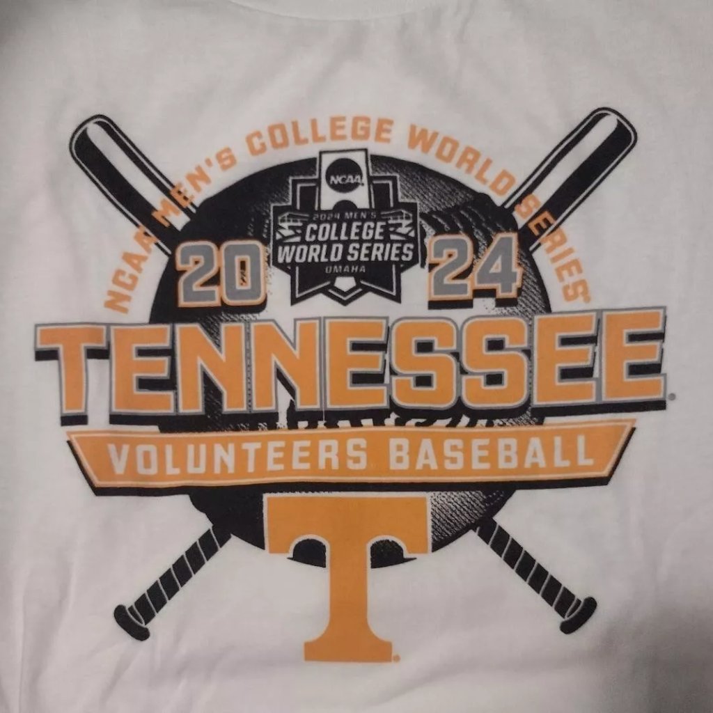 2024 Tennessee Volunteers Baseball College World Series T Shirt